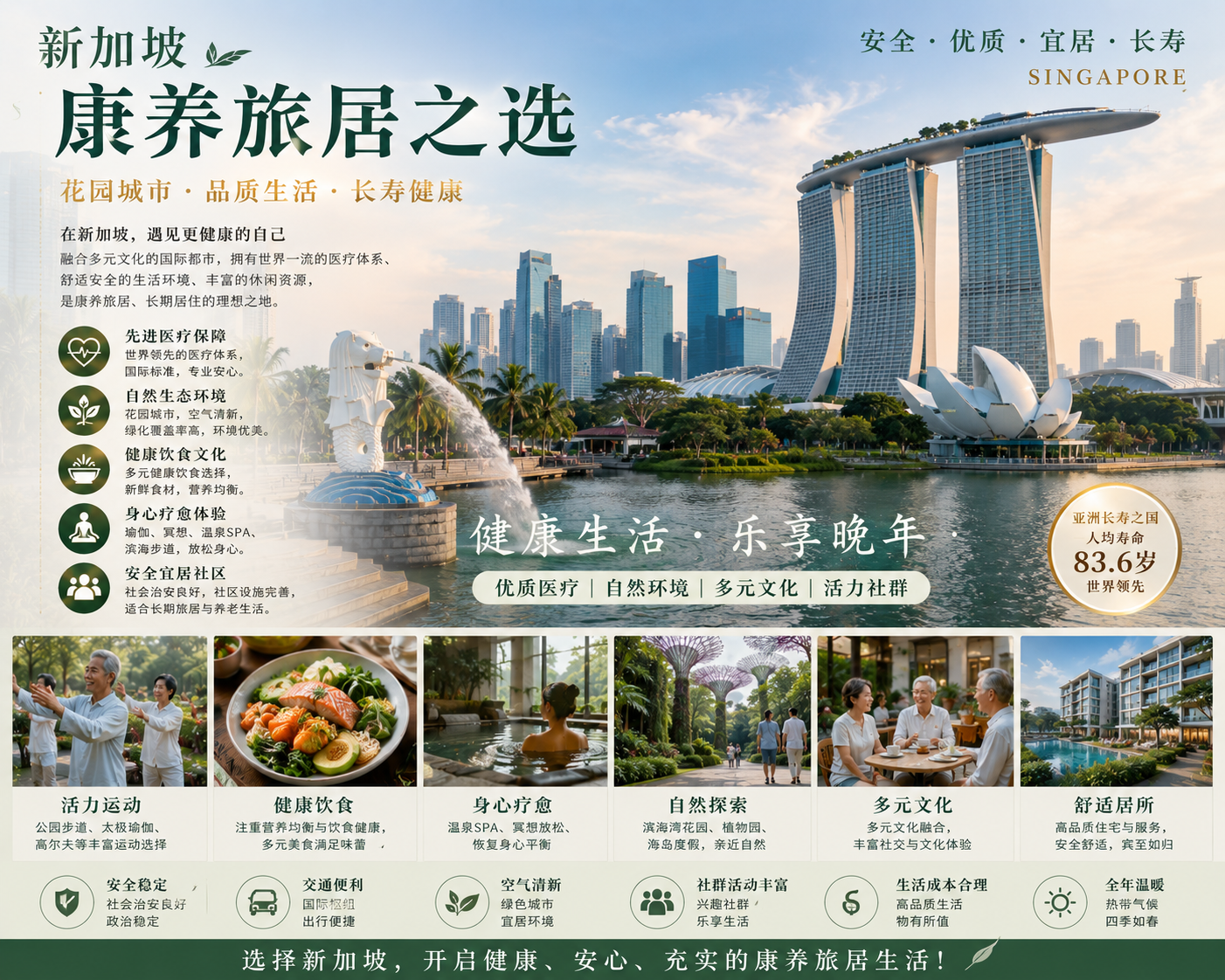 新加坡康养旅居之选